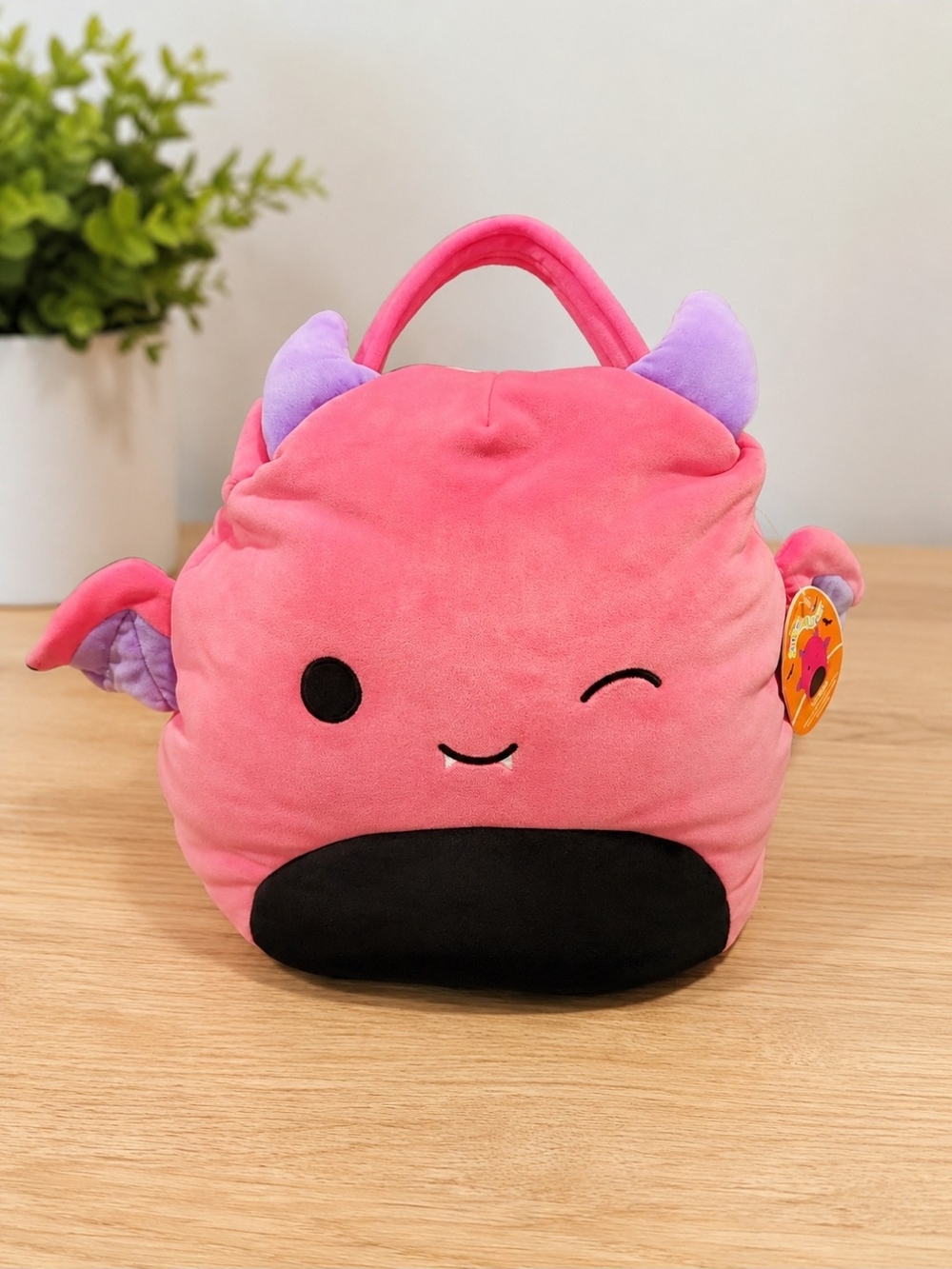 Squishmallow Jumbo Halloween Plushie Tote